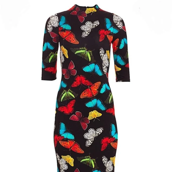 Alice & Olivia Butterfly Dress - Picture 2 of 9